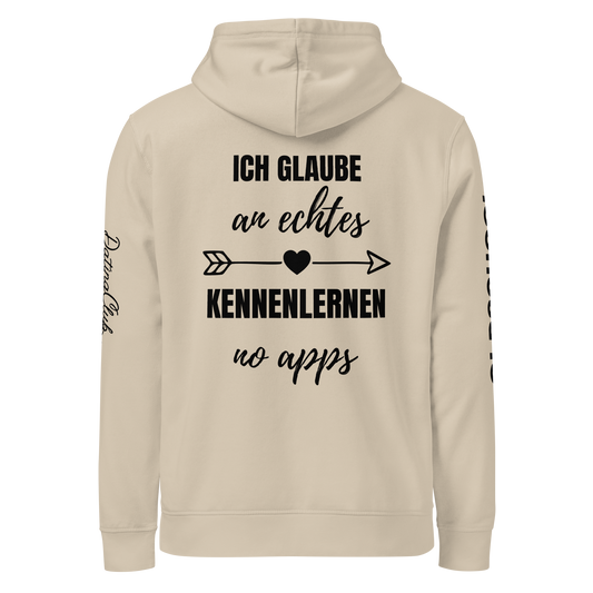 Ich glaube an echtes Kennenlernen - Hoodie (Light Edition)