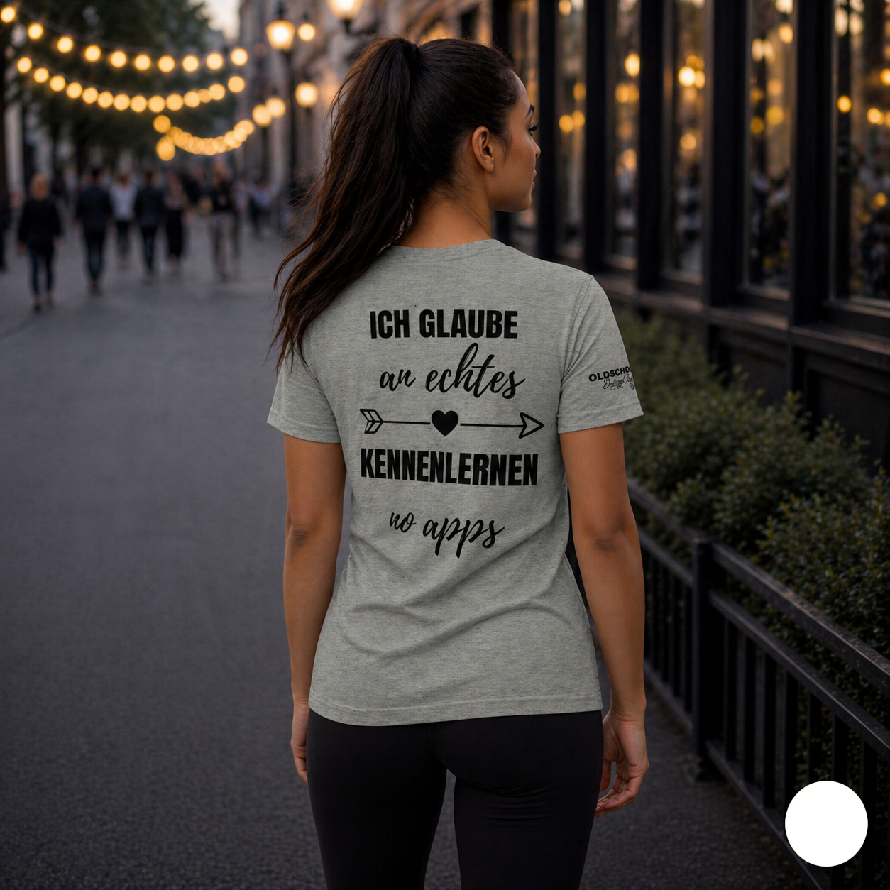 Ich glaube an echtes Kennenlernen - T-Shirt (Light Edition)