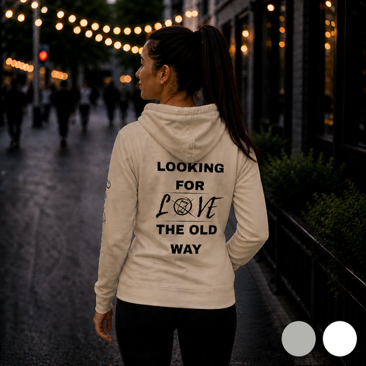 Looking for love the old way - Basic Hoodie (Light Edition)