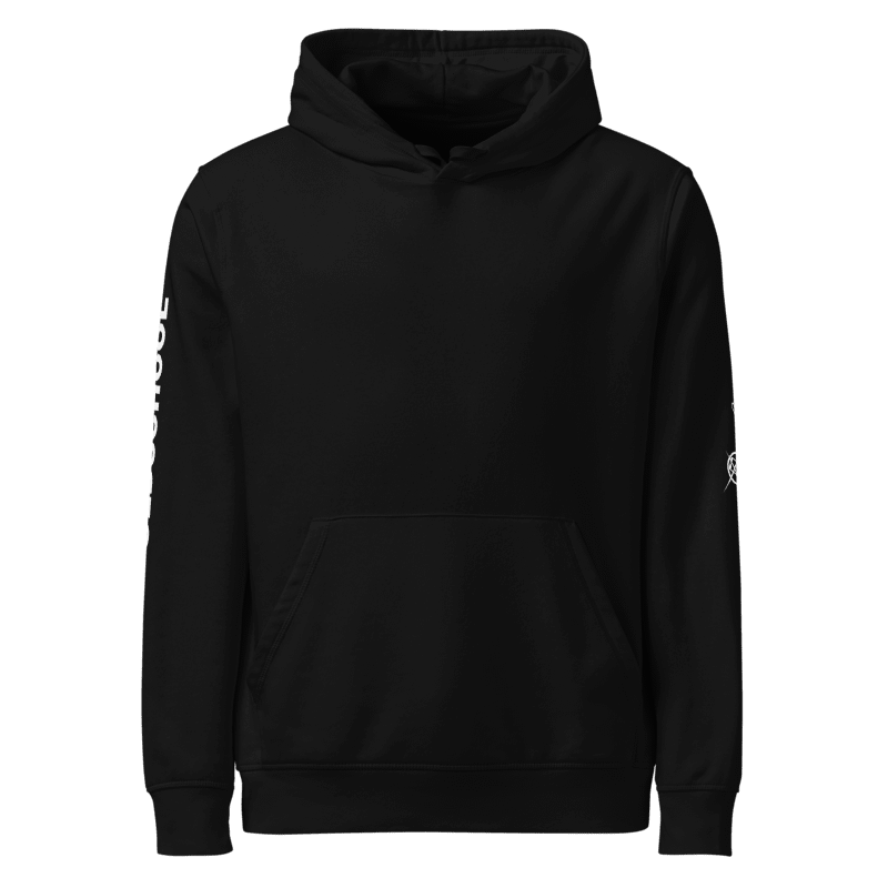 Real men don't swipe - Basic Hoodie (Dark Edition)