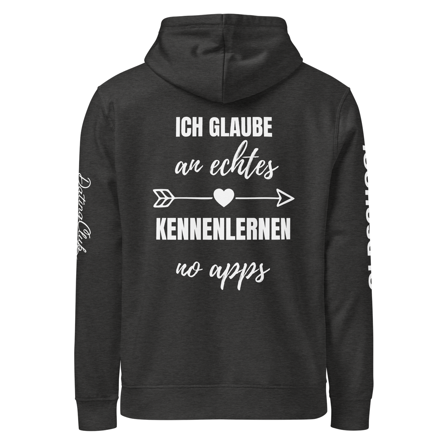 Ich glaube an echtes Kennenlernen - Basic Hoodie (Dark Edition)