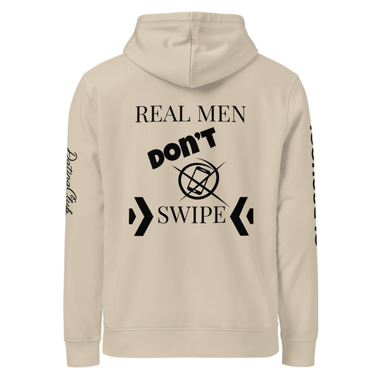 Real men don't swipe - Basic Hoodie (Light Edition)