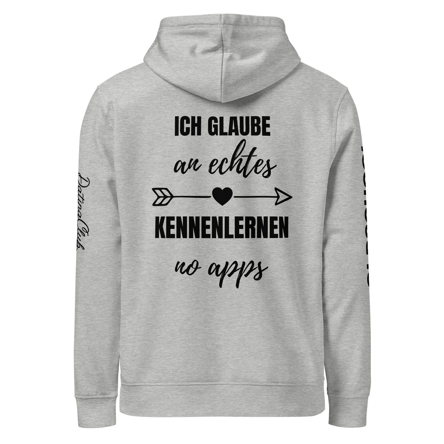 Ich glaube an echtes Kennenlernen - Hoodie (Light Edition)