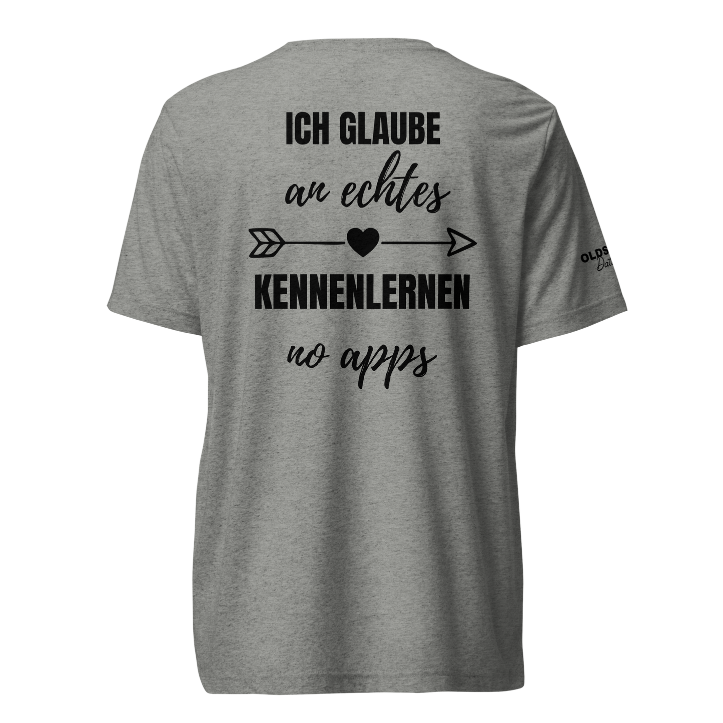Ich glaube an echtes Kennenlernen - T-Shirt (Light Edition)